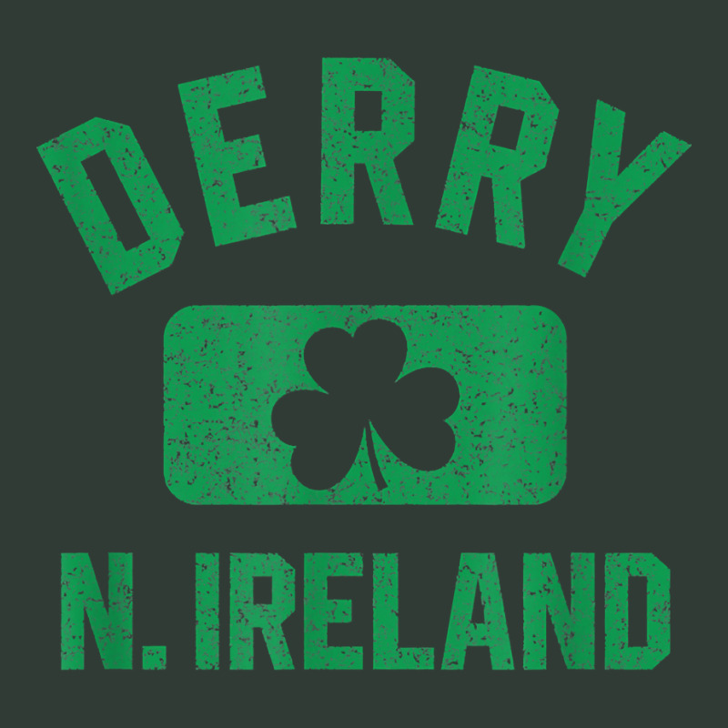 Derry N. Ireland Gym Style Distressed Green Print T Shirt Mesh Back Trucker Hat | Artistshot