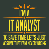 Im A It Analyt Premium T Shirt Mesh Back Trucker Hat | Artistshot