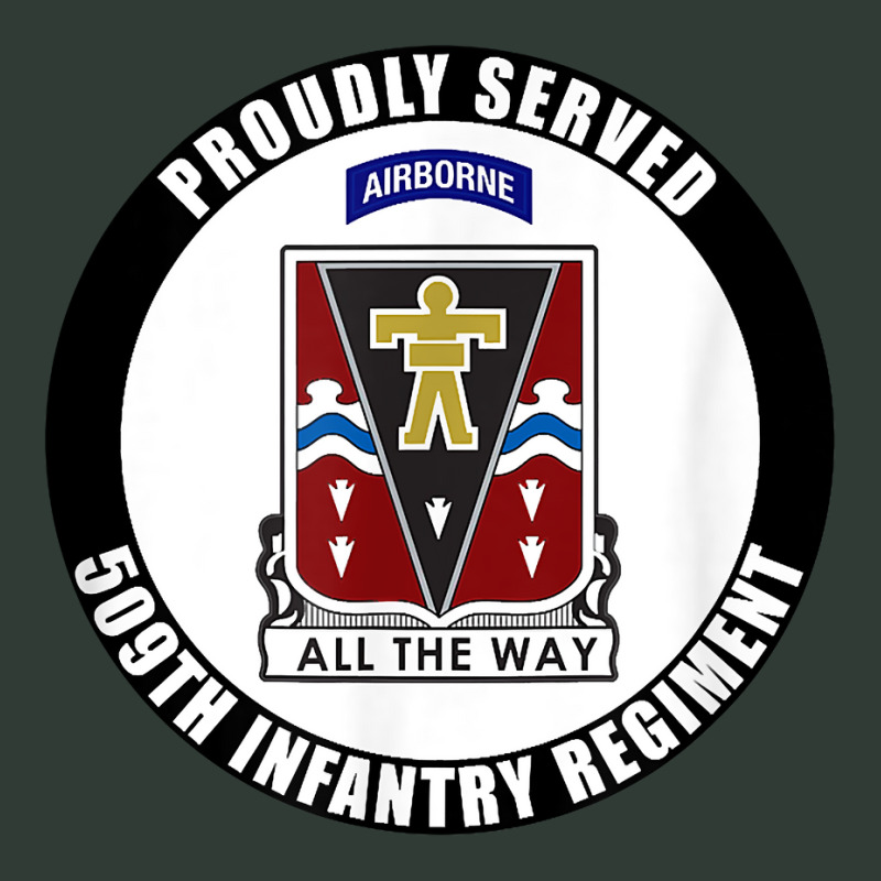 Proudly Served 509th Infantry Regiment Airborne Army Veteran T Shirt Mesh Back Trucker Hat by cm-arts | Artistshot