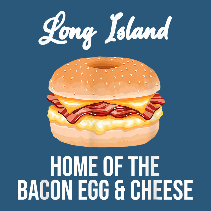 Long Island New York Bacon Egg And Cheese T Shirt Retro Trucker Cap by belewomritans | Artistshot