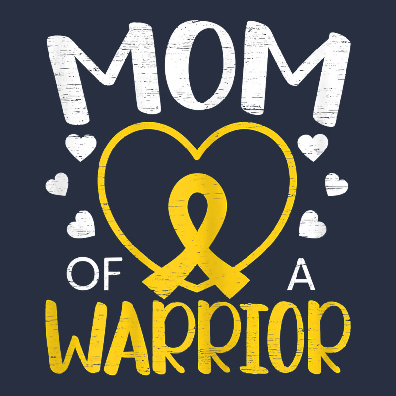 Womens Mom Of A Warrior Childhood Cancer Awareness Month T Shirt Retro Trucker Cap | Artistshot