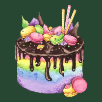 Whimsical Rainbow Birthday Cake T  Shirt Rainbow Chocolate Cake With M Retro Trucker Cap | Artistshot