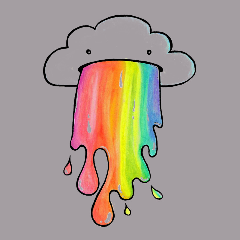 Cloud Overlay Rainbow Seamless Cap by lindumawardi | Artistshot