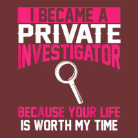 Private Investigator Apparel  Top Investigators Design T Shirt Seamless Cap | Artistshot