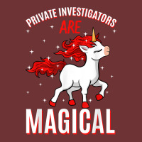 Private Investigators Are Magical Unicorn Job Pi Profession T Shirt Seamless Cap | Artistshot