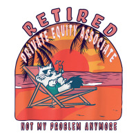 Retired Private Equity Associate Funny Vintage Retirement T Shirt Seamless Cap | Artistshot