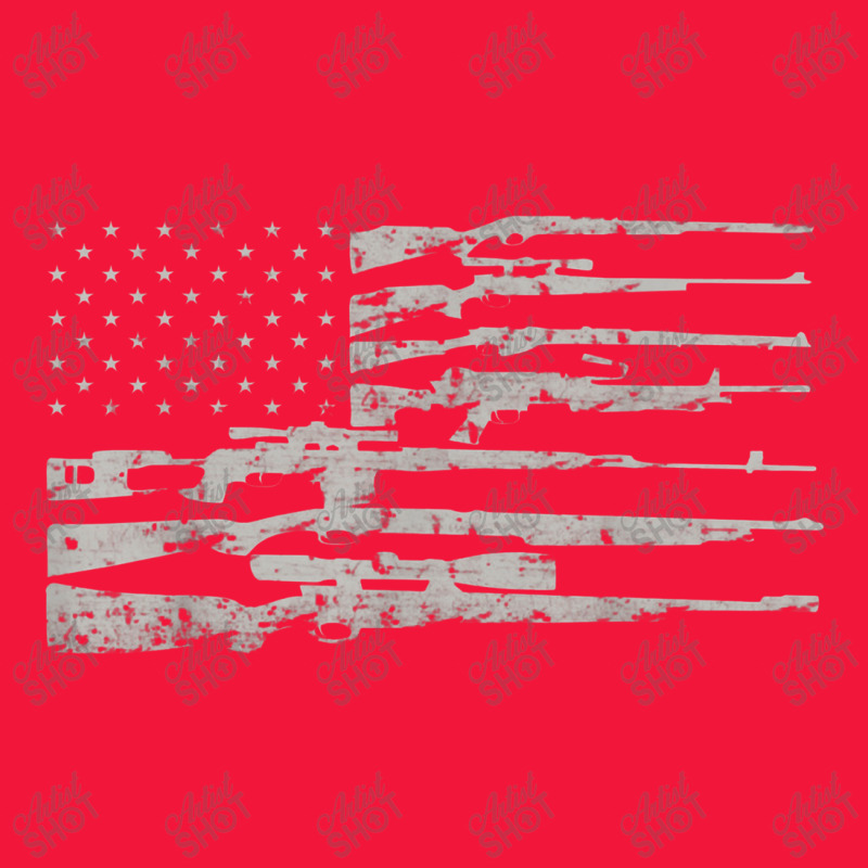 Big American Flag With Machine Guns 2a Flag Seamless Cap by labilsekali | Artistshot