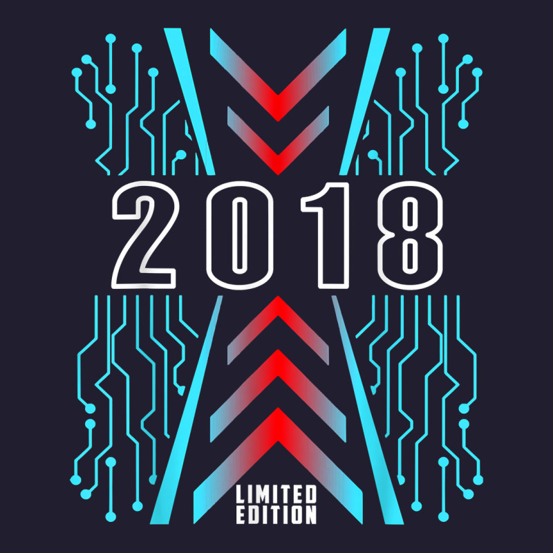 Birthday Year 2018 Limited Edition Gaming Gift Nerd Computer T Shirt Seamless Cap by ranmarbunathoo90 | Artistshot