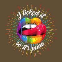 Lgbt Pride Lgbtq I Licked It So It's Mine Sexy Rainbow Lips T Shirt Seamless Cap | Artistshot