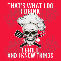 I Drink I Grill And Know Things Cookout Bbq Beer Pitmaster Seamless Cap | Artistshot