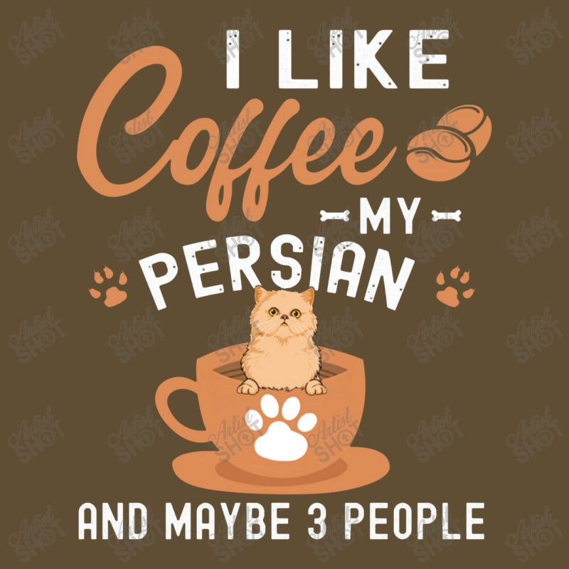 I Like Coffee My Persian And Maybe 3 People Seamless Cap | Artistshot