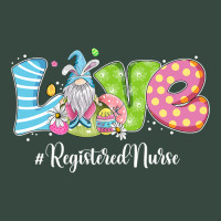 Funny Gnome Bunny Love Registered Nurse Easter Christians T Shirt Seamless Cap | Artistshot