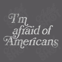 I'm Afraid Of Americans Original Faded Retro Style Design Seamless Cap | Artistshot