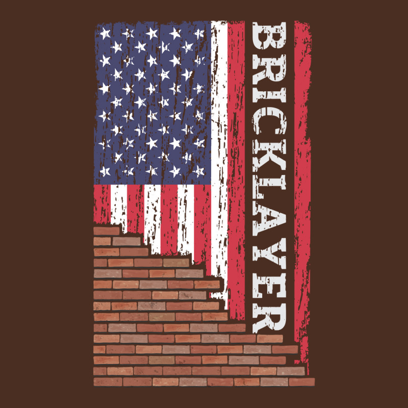 Brick Mason Bricklayer Masonry Construction Us American Flag Long Slee Yupoong Trucker Cap by adam.troare | Artistshot