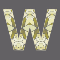 Letter W T  Shirt Letter W Monogram Olive Green Abstract Pattern Paint Yupoong Trucker Cap | Artistshot