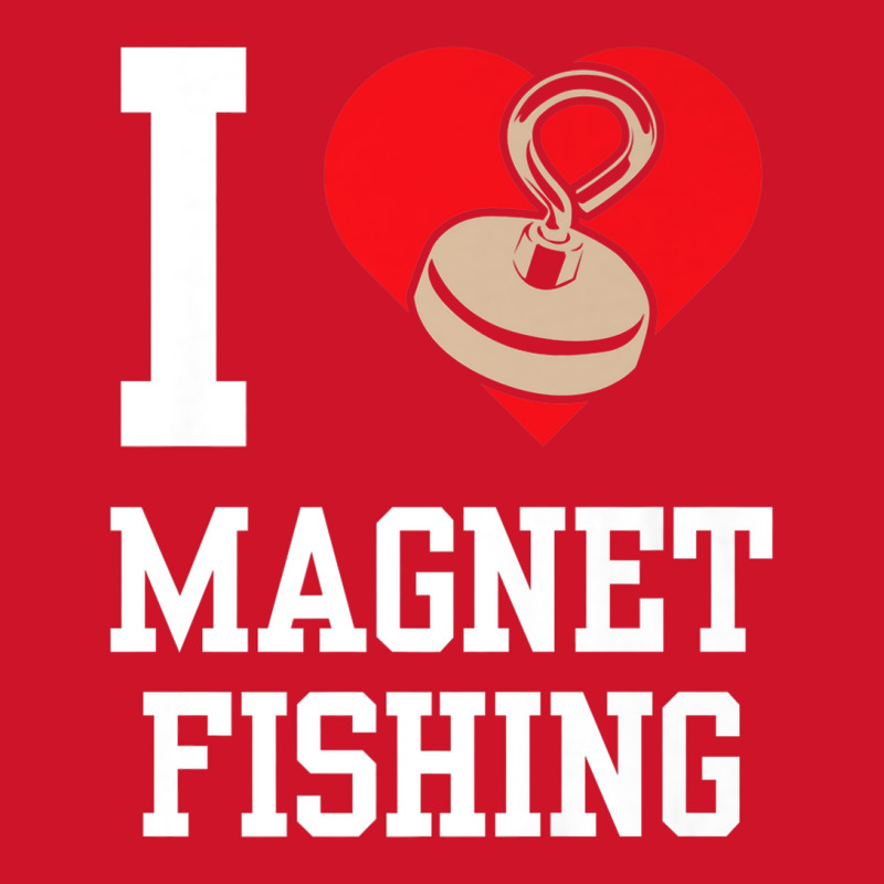 I Love Magnet Fishing Fisherman Magnets Fisher Premium Yupoong Trucker Cap by Tiktify | Artistshot