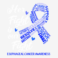 Esophageal Cancer Awareness T  Shirt Esophageal Cancer Awareness Her F Youth 3/4 Sleeve | Artistshot