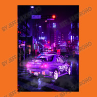 Tokyo Car Neon Synthwave Foam Snapback Hat | Artistshot