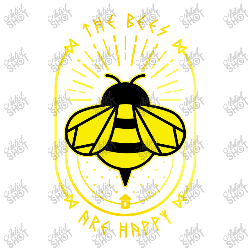 The Bees Are Happy Essential 5 Panel Snapback Cap | Artistshot