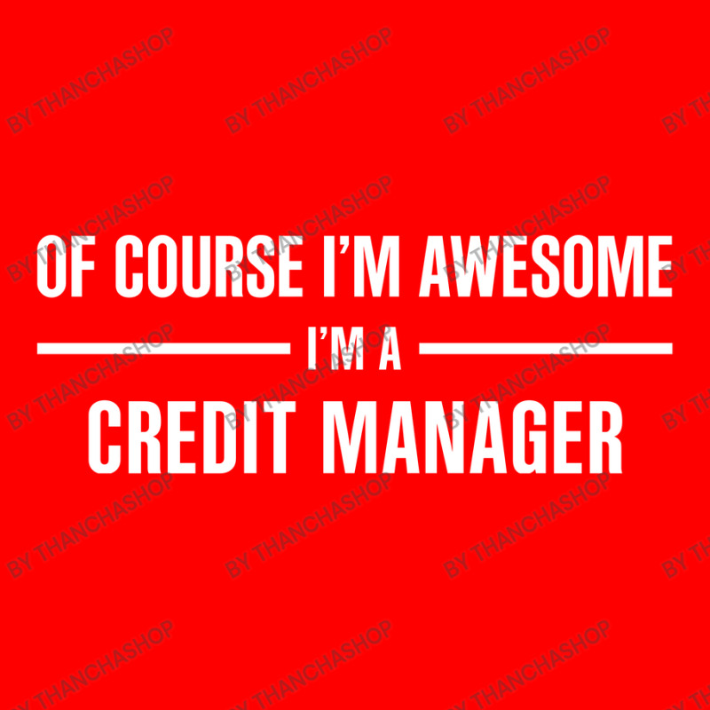 I'm Awesome I'm A Credit Manager 5 panel snapback cap by thanchashop | Artistshot