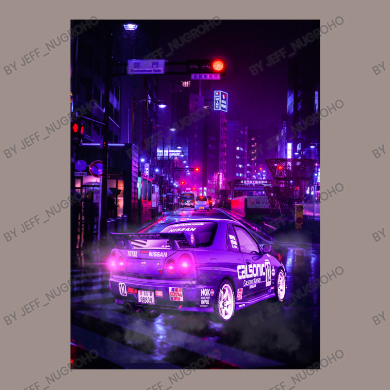 Tokyo Car Neon Synthwave 5 panel snapback cap by Jeff_Nugroho | Artistshot