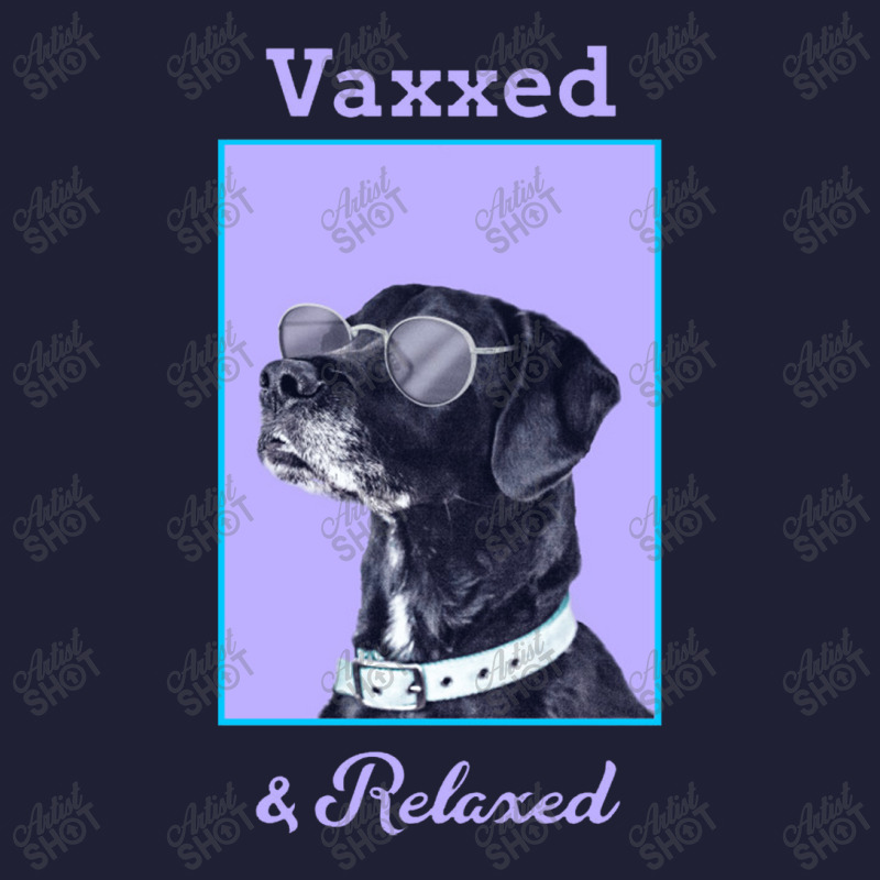 Vaxxed & Relaxed Dog   Vaccinated 5 panel snapback cap by obatpari | Artistshot