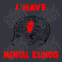 I Have Mental Illinois Snapback Trucker Cap | Artistshot