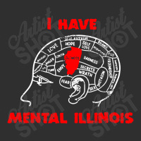 I Have Mental Illinois Funny Snapback Trucker Cap | Artistshot