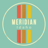 Retro Meridian Idaho Snapback Trucker Cap | Artistshot