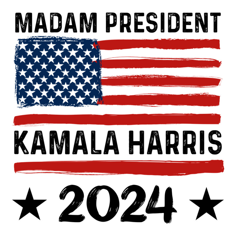 Madam President Kamala Harris 2024 V-neck Tee | Artistshot