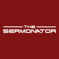 The Sermonator Funny Pastor Prayer Warrior Motorcycle Pastor Long Slee Snapback Trucker Cap | Artistshot