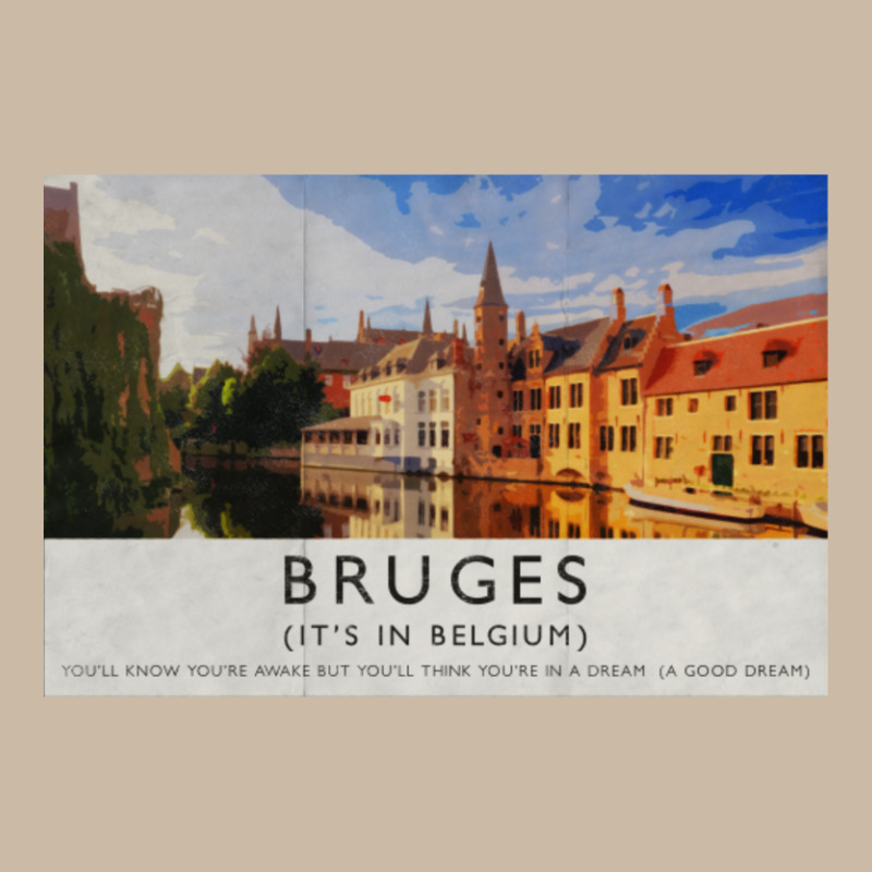 In Bruges Bruges (it?s In Belgium) Travel Poster-irwoq Foam Trucker Hat by Kosdapen517 | Artistshot