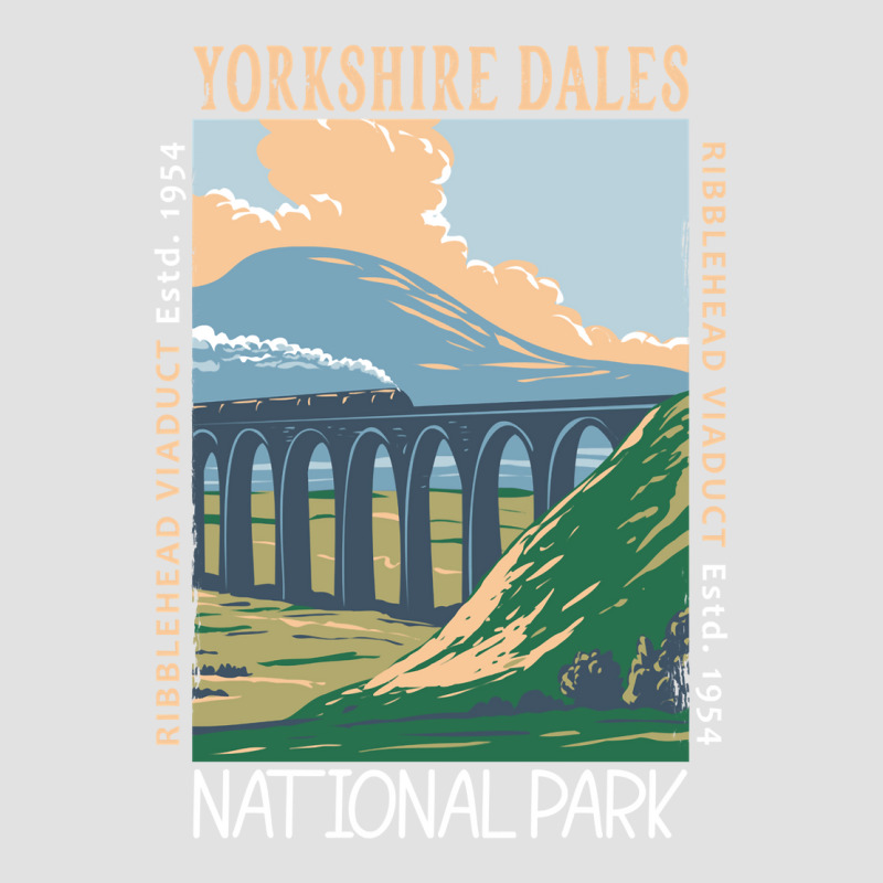 Yorkshire Dales National Park England Distressed Vintage Long Sleeve T Foam Trucker Hat by nuzhetanopo | Artistshot