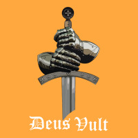 Deus Vult   Catholic Crusader Templar Knight   Sword & Armor Long Slee Foam Trucker Hat | Artistshot