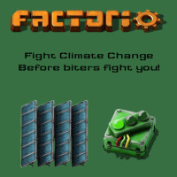 Fight Climate Change Before Biters Fight You! Factorio Foam Trucker Hat | Artistshot