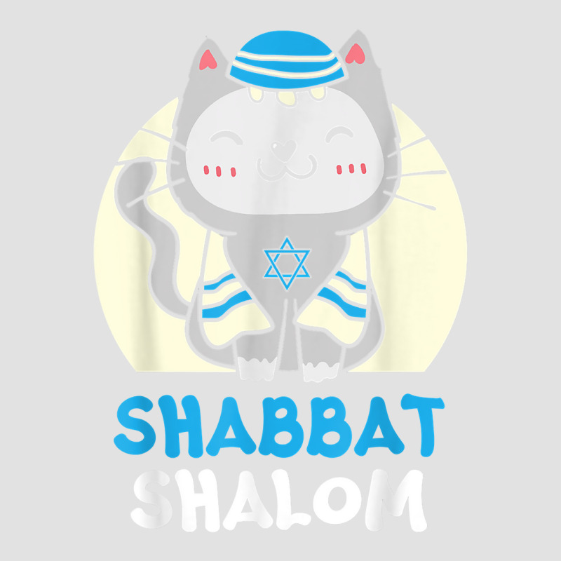 Shabbat Shalom Cat Lover Holy Day Judaism Yom Kippur T Shirt Foam Trucker Hat | Artistshot