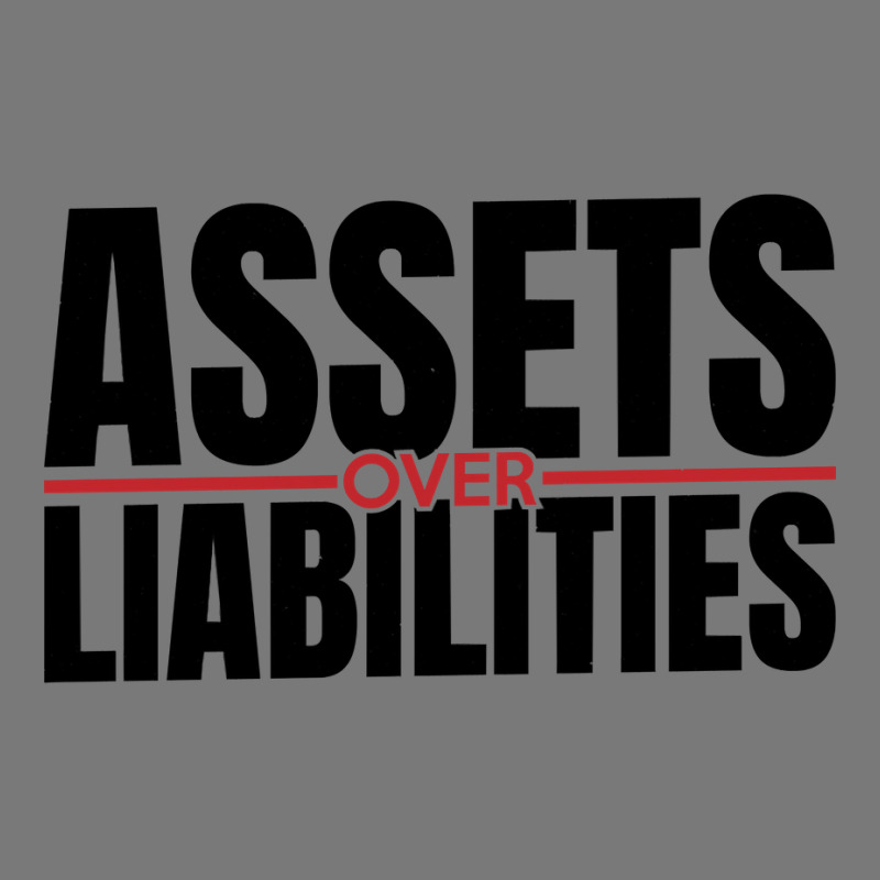 Assets Over Liabilities For Accounting And Accountant Long Sleeve T Sh Adjustable Baseball Cap by cm-arts | Artistshot