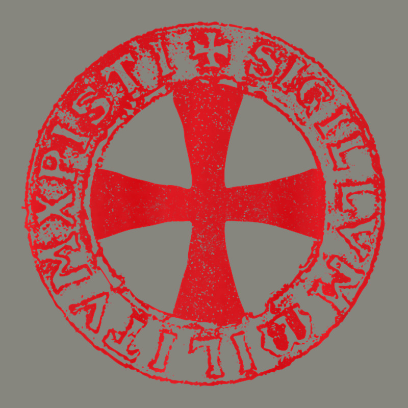 Mens Crusader Knight  Knights Templar Cross T  Badge Dyed Cap | Artistshot