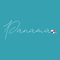 Panamá Simple Love Panamanian Flag Heart On Panama Dyed Cap | Artistshot