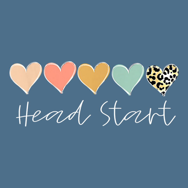 Leopard Hearts Teacher Student, Head Start T Shirt Dyed Cap by cm-arts | Artistshot