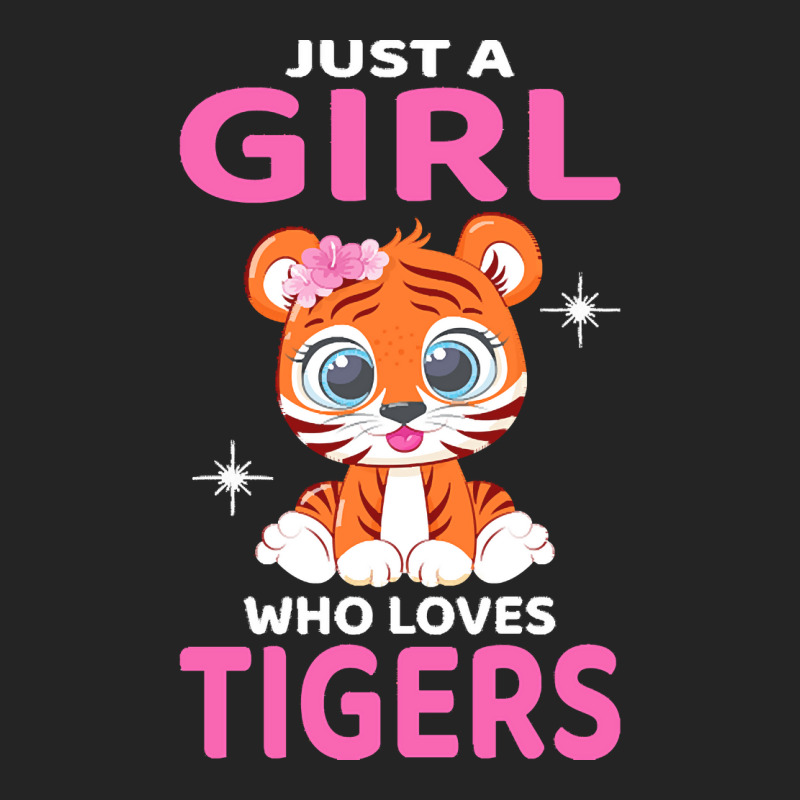 Tiger T  Shirt Just A Girl Who Loves Tigers I Kids I Baby Tiger T  Shi 3/4 Sleeve Shirt | Artistshot