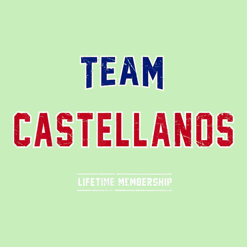 Distressed Team Castellanos Proud Family Last Name Surname T Shirt Urban Heavy T-shirt by chipbeltzox | Artistshot