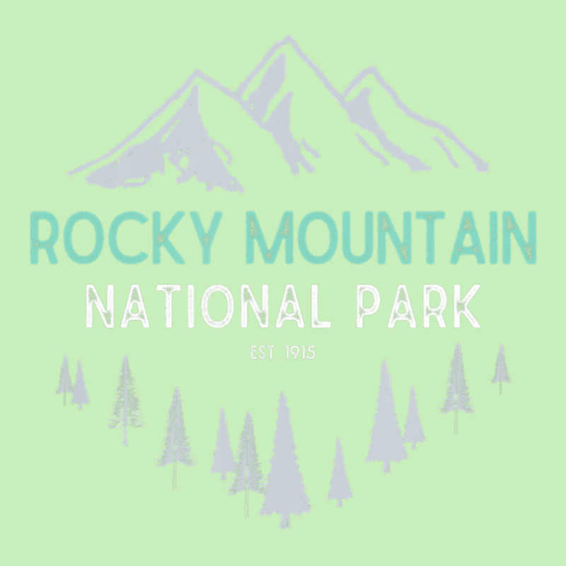 Rocky Mountain Vintage National Park Urban Heavy T-shirt | Artistshot