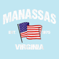 Manassas Virginia Va Usa Stars & Stripes Vintage Style Urban Heavy T-shirt | Artistshot