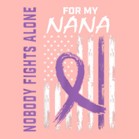 Nobody Fights Alone Nana Lupus Awareness American Flag Gifts T Shirt Urban Heavy T-shirt | Artistshot