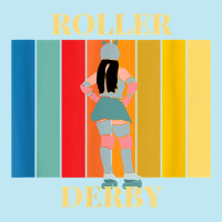 Roller Derby Skating Retro Vintage Skater Blocker T Shirt Urban Heavy T-shirt | Artistshot