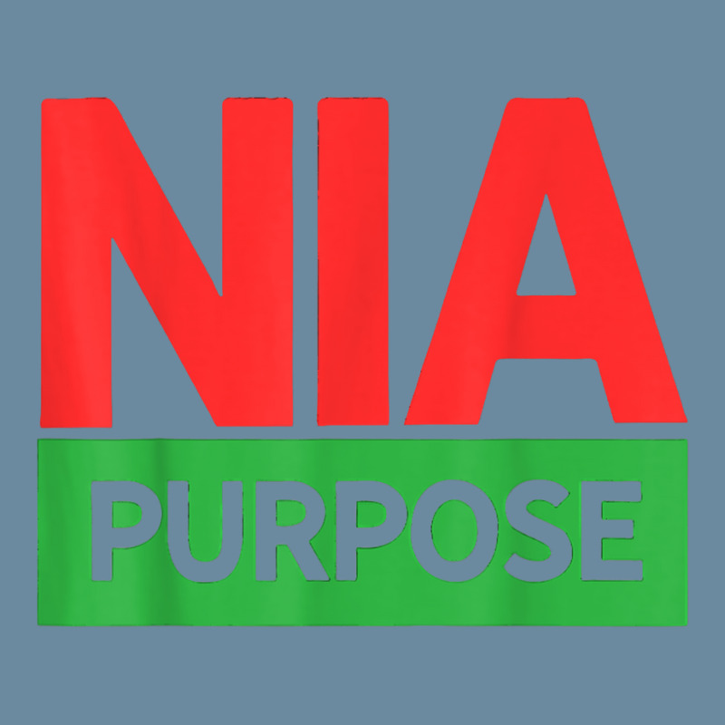 Nia Kwanzaa Purpose Principle Men Women Kids Boys & Girls T Shirt Urban Heavy T-shirt by keishawnredner | Artistshot