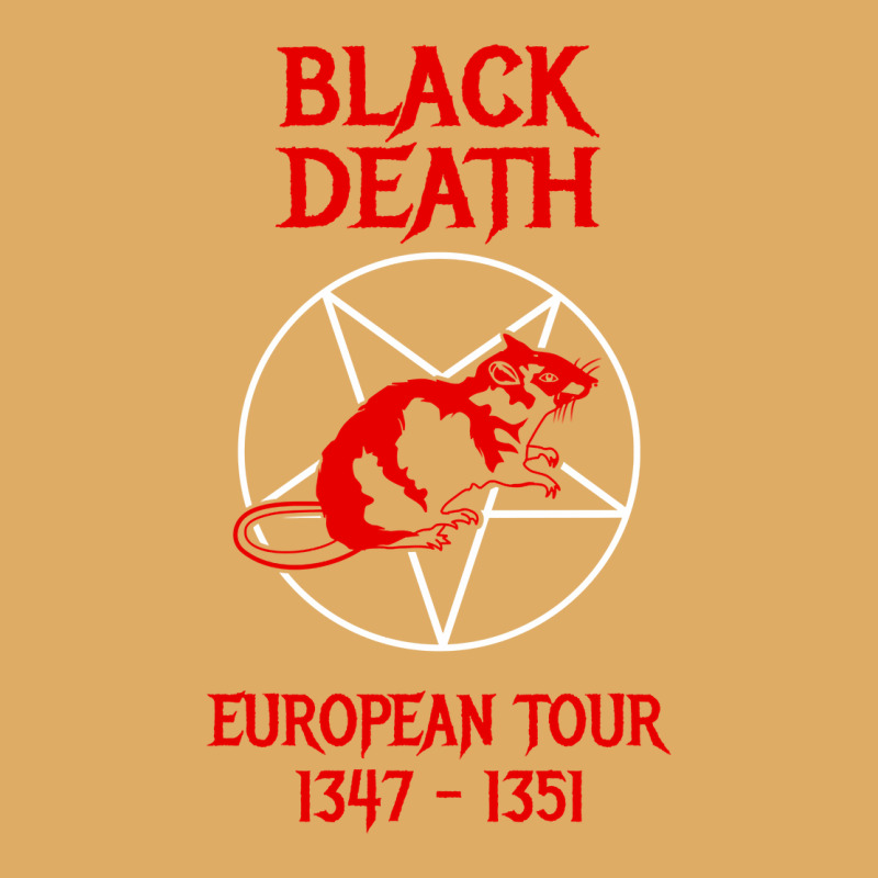 Black Death European Tour Urban Heavy T-shirt by Min06 | Artistshot