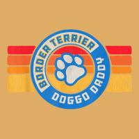 Retro Border Terrier Doggo Daddy 80s Vintage Dog Dad T Shirt Urban Heavy T-shirt | Artistshot