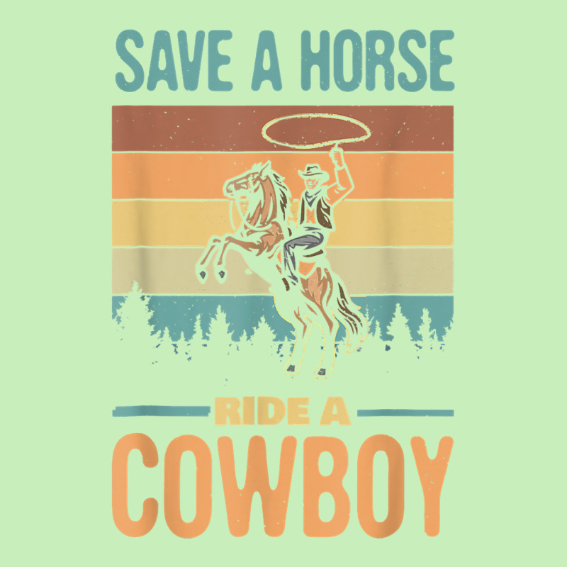 Save A Horse Ride A Cowboy Vintage Cowgirl Southern Western T Shirt Urban Heavy T-shirt | Artistshot